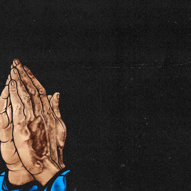 Prayer Folded Hands Dark Grunge – Scripture-1